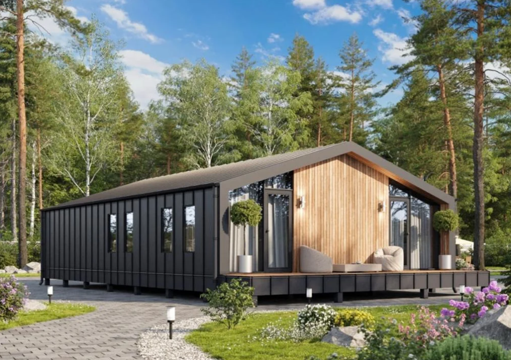Dieses Angebot dieses Wohnungtype 12 von 98 m2. kann man im 3 Wochen gebaut haben. Die Fertigstellung dauert länger, dies hängt davon ab, wie das Haus dekoriert werden soll.