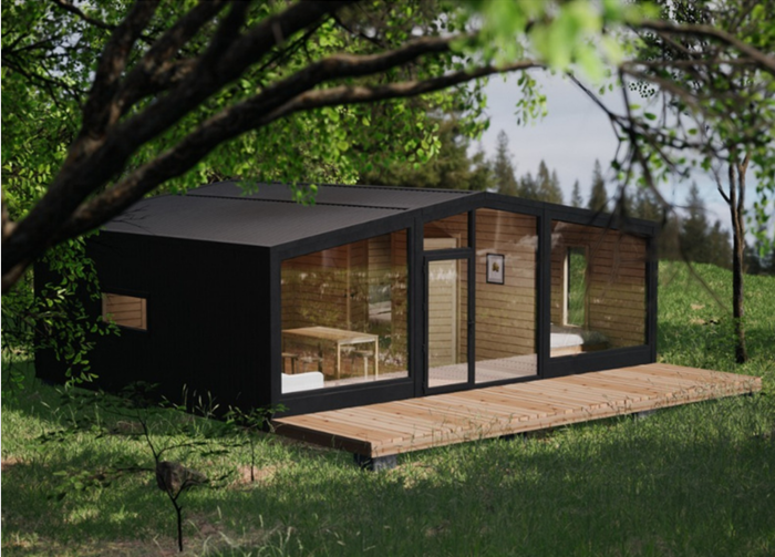 45 m² tiny house k